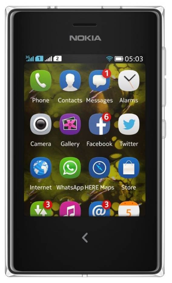Nokia Asha 503 Dual Sim.