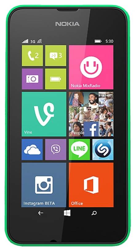 Nokia Lumia 530.