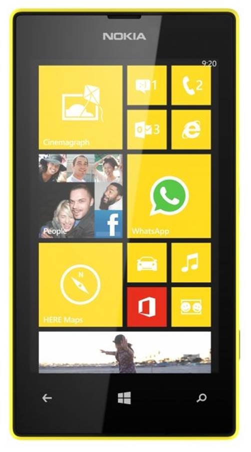 Nokia Lumia 520.