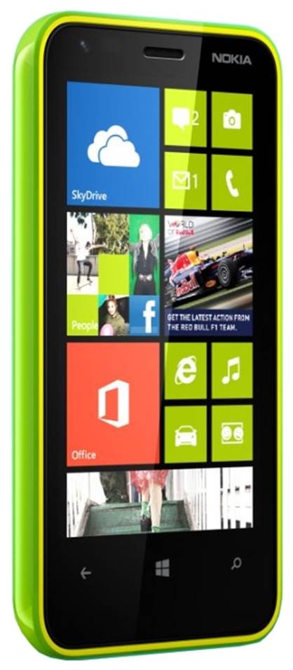 Nokia Lumia 620.