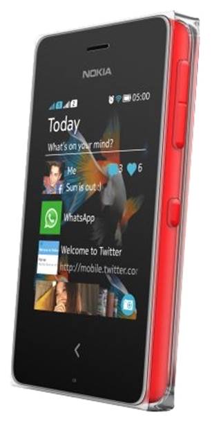 Nokia Asha 500 Dual Sim.